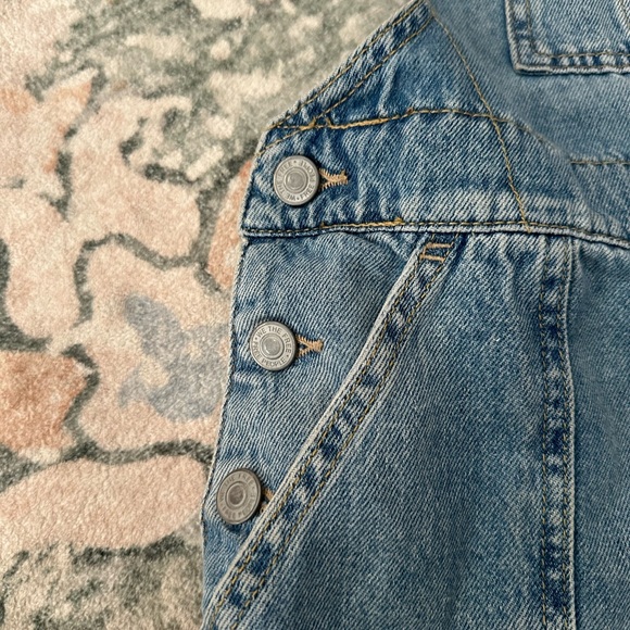 Free People Denim Overall Dress - Picture 5 of 7